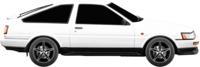 автонормы для TOYOTA COROLLA купе (AE86)