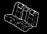 Rear seat & seat track