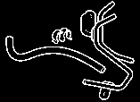 Fuel pipe & clamp