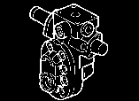 Power take-off oil pump