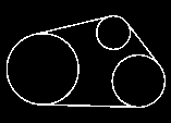 Courroie trapezoidale