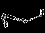 Rear body side gate lock & tail gate lock