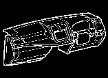 Tableau de bord et boite a gants